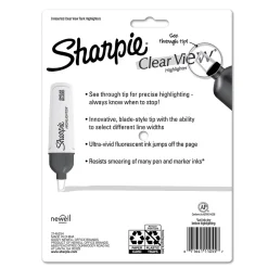 Sharpie Clear View Highlighter, Chisel Tip, Assorted, 8/Pack (1971843) Discount