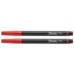 Sharpie Felt Pen, Fine Point, Red Ink, Dozen (1742665) New