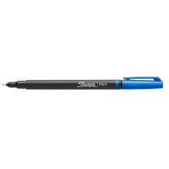 Sharpie Felt Pen, Fine Point, 0.4 mm, Blue Ink, Dozen (1742664) Sale