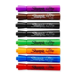 Sharpie Flip Chart Tank Permanent Marker, Bullet Tip, Assorted, 8/Pack (22480) Sale