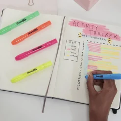 Sharpie Gel Stick Highlighter, Bullet Tip, Assorted, 5/Pack (1803277) New