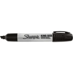 Sharpie King Size Permanent Marker, Chisel Tip, Black (15001A) Discount