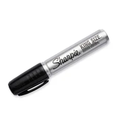 Sharpie King Size Tank Permanent Marker, Chisel Tip, , 12/Pack (15001A) Black Outlet