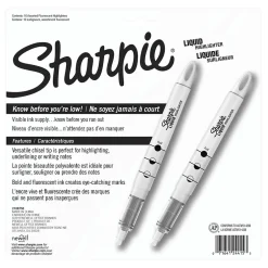 Sharpie Liquid Highlighter, Chisel Tip, Assorted, 10/Pack (24415PP) Outlet