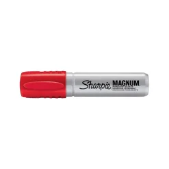 Sharpie Magnum Permanent Marker, XL Chisel Tip, Red (44002) Clearance