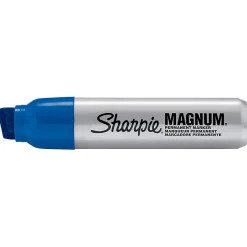 Sharpie Magnum Permanent Marker, XL Chisel Tip, Blue (44003)