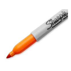 Sharpie Neon Permanent Marker, Fine Tip, Neon Orange (1860446) Sale