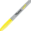 Sharpie Neon Permanent Marker, Fine Tip, Neon Yellow (1860445) Hot