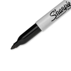 Sharpie Permanent Marker, Fine Tip, Black, 12/Pack (1812419) Online
