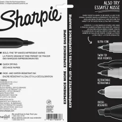 Sharpie Permanent Marker, Fine Tip, Black, 12/Pack (1812419) Online