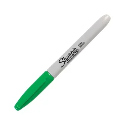 Sharpie Permanent Marker, Fine Tip, Green (30004) Online
