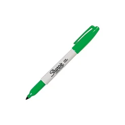 Sharpie Permanent Marker, Fine Tip, Green (30004) Online
