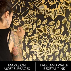 Sharpie Permanent Marker, Fine Tip, Metallic Silver, 36/Pack (9597) Sale