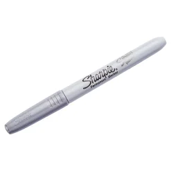Sharpie Permanent Markers, Fine Tip, Assorted Metallic Inks, 2/Pack (1829202) Hot