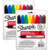 Sharpie ® Permanent Markers, Fine Point, Assorted Colors, 8 Per Set, 2 Sets (SAN30078-2) New