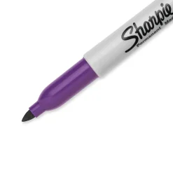 Sharpie Permanent Markers, Fine Tip, , 12/Pack (30008) Purple Hot