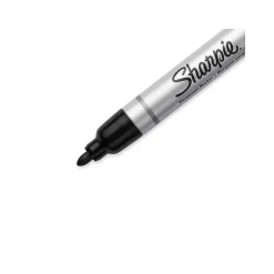 Sharpie Permanent Markers, Bullet Tip, Black, 12/Pack (1794229) Outlet