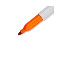 Sharpie Permanent Markers, Fine Tip, , 12/Pack (30006) Orange Best