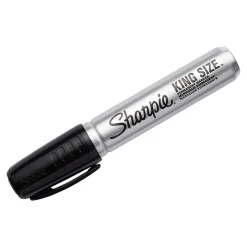 Sharpie Pro King Size Permanent Marker, Chisel Tip, Black Ink, Dozen (15001) Best