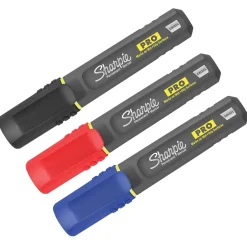 Sharpie PRO Permanent Markers, Chisel Tip, Assorted, 3/Pack (2018335/2178474) Best