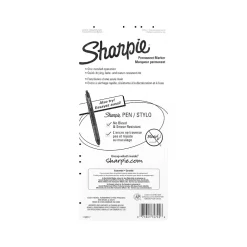 Sharpie Retractable Fine Point Permanent Markers, Black, 3 Pack Discount