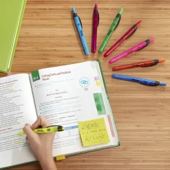 Sharpie Retractable Highlighter, Chisel Tip, Assorted, 5/Pack (28175PP) Hot