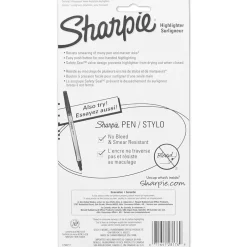 Sharpie Retractable Highlighter, Chisel Tip, Fluorescent Yellow, 5/Pack (1740822) Discount