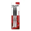 Sharpie Retractable Permanent Markers, Fine Tip, Black, 2/Pack (32724) Online