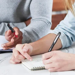 Sharpie Rollerball Pen, Arrow Point Pen for Bold Lines, Black Ink, Dozen (2101305) New