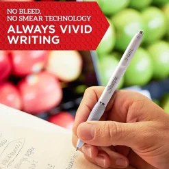 Sharpie S-Gel Retractable Gel Pen, Medium Point, Black Ink, 4/Pack (2126207) Clearance