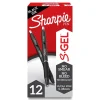 Sharpie S-Gel Retractable Gel Pens, 0.38 mm, Ultra Fine Point, Black Ink, Dozen (2140521) Discount
