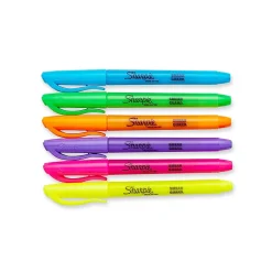 Sharpie Stick Highlighter, Chisel Tip, Assorted, 24/Pack (1761791) Outlet