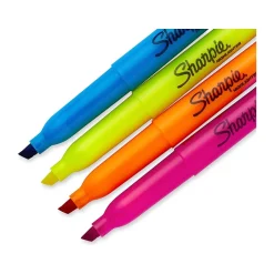 Sharpie Stick Highlighters, Chisel Tip, Assorted Colors, 4/Pack (2102110) Outlet