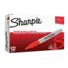 Sharpie Super Permanent Marker, Fine Tip, Red, Dozen (33002) Sale