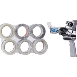 Shurtape Folded Edge Tape Dispenser, Gray (286814)* Tape Dispensers