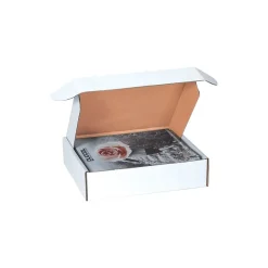 SI Products Deluxe Literature Mailers, 12 1/8" x 9 1/4" x 2", White, 50/Bundle (MFL1292)* Corrugated Mailers