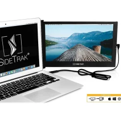 SideTrak Portable ST12BK 12.5" LCD Monitor, Black* Flat Monitors