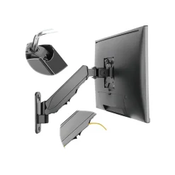 SIIG Adjustable Monitor Arm, Up to 32", Black (CE-MT2K12-S1)* Ergonomic Monitor & Laptop Stands