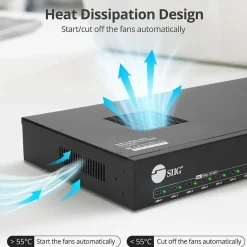 Usb Hubs<SIIG USB-C to USB-C Charging Station, Black (ID-US0B11-S2)