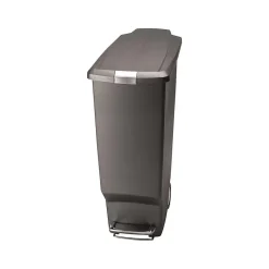 simplehuman Indoor Step Trash Can, Plastic, 10.5 Gal. (CW1363)