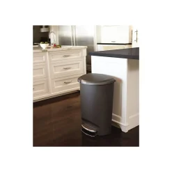simplehuman Indoor Step Trash Can, Plastic, 13 Gal. (CW1357)
