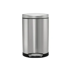 simplehuman Indoor Step Trash Can, Brushed , 2.6 Gal. (CW1833)