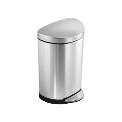 simplehuman Indoor Step Trash Can, Brushed , 2.6 Gal. (CW1833)