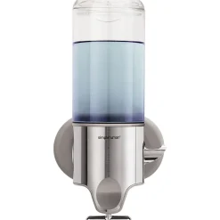 simplehuman Wall Mounted Soap Dispenser, Silver (BT1034)
