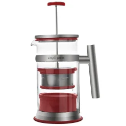 Coffee Makers<Simpli Press 34-Ounce Coffee Press, Red (SIM34ORED)