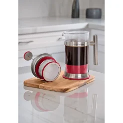 Coffee Makers<Simpli Press 34-Ounce Coffee Press, Red (SIM34ORED)