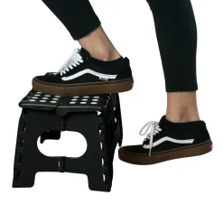 Ladders & Step Stools<Simplify Folding Step Stool, 16", Black (26458-BLACK)