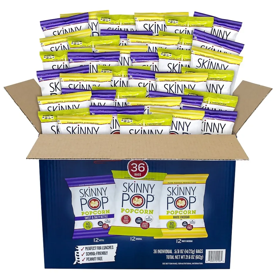 Variety Snack Packs<Skinny Pop Variety/Pirate's Booty Aged White Cheddar Bundle (600-04051)