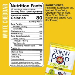 Variety Snack Packs<Skinny Pop Variety/Pirate's Booty Aged White Cheddar Bundle (600-04051)