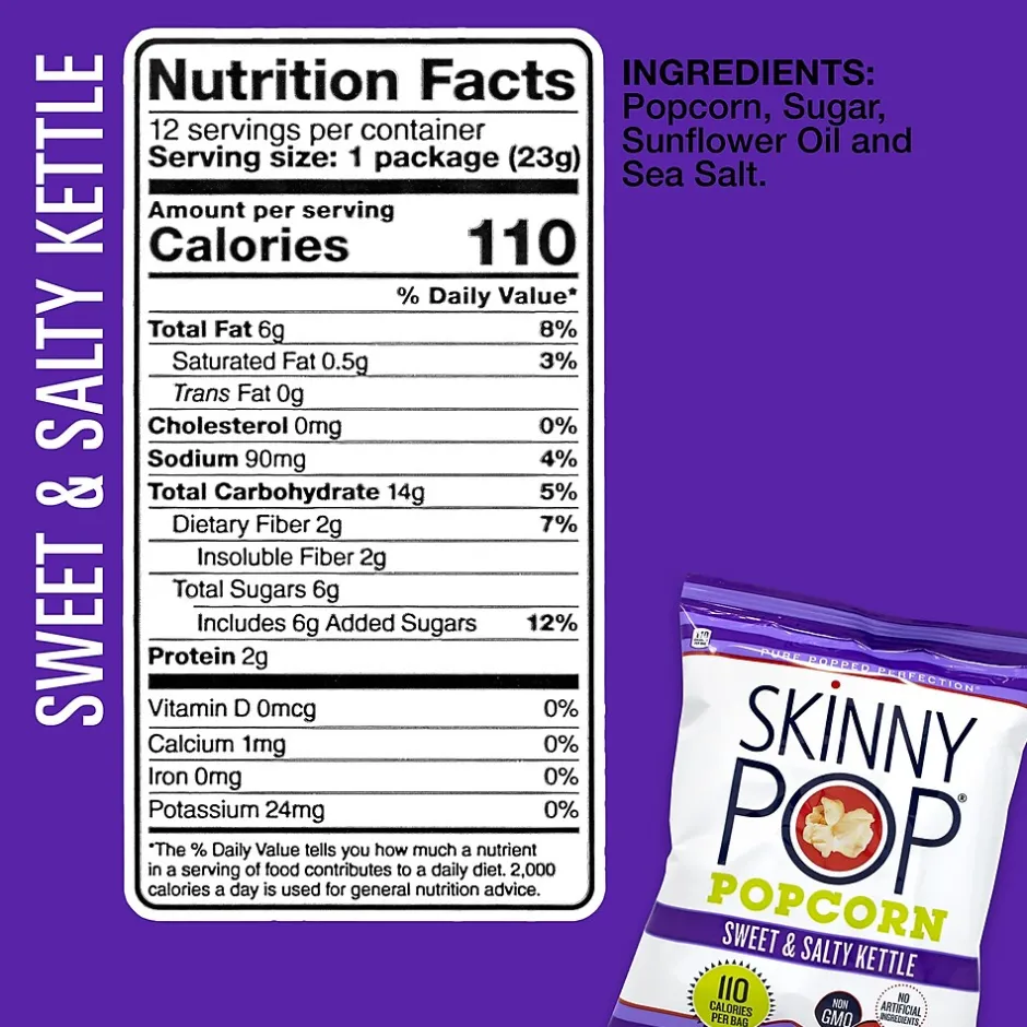 Variety Snack Packs<Skinny Pop Variety/Pirate's Booty Aged White Cheddar Bundle (600-04051)